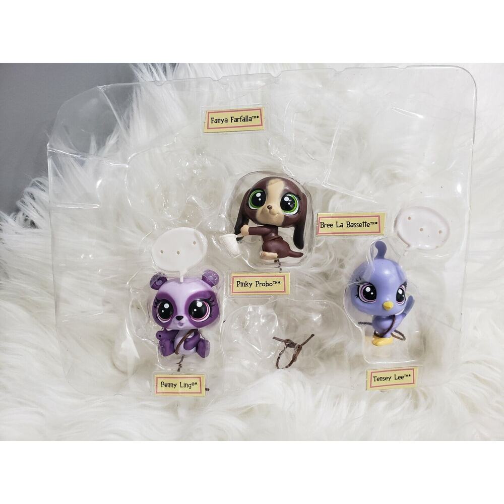 Littlest Pet Shop lot Chasing Butterflies pets in the city bree‎ bassette penny